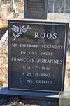 ROOS Francois Johannes 1946-1990
