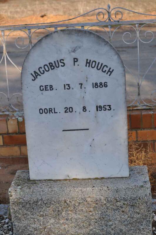 HOUGH Jacobus P. 1886-1953