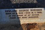 RHEEDER Rowland George 1932-1956