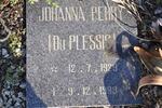 PERRY Johanna nee DU PLESSIS 1929-1999