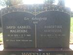 HOFFMAN David Gabriël Malherbe 1879-1963 & Robertina Getruida 1889-1990