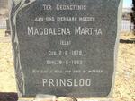 PRINSLOO Magdalena Martha nee ELS 1878-1963