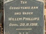 PHILLIPS Willem -1918