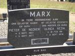 MARX Pieter de Necker 1907-1977 & Ulrica Kezia 1911-1976
