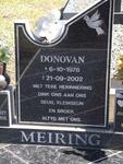 MEIRING Donovan 1978-2002