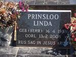 PRINSLOO Linda nee BEHR 1958-2008