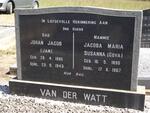 WATT Johan Jacob, van der 1885-1943 & Jacoba Maria Susanna COVA 1890-1967