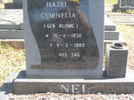 NEL Hazel Cornelia nee BLUME 1938-1989