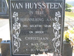 HUYSSTEEN Christiaan, van 1970-1989