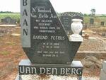 BERG Barend Petrus, van den 1906-1990
