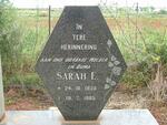 BERG Sarah E., van den 1935-1985