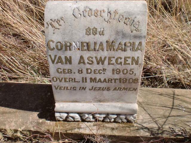 ASWEGEN Cornelia Maria, van 1905-1908
