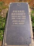 BOSHOFF Pierrie 1986-1986