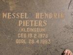PIETERS Wessel Hendrik 1976-1983
