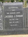 HUMAN Jacobus J. 1891-1954