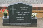 THOM Frieda nee PAUL 1910-2001