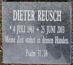 REUSCH Dieter W.H. 1961-2003