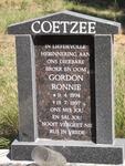 COETZEE Gordon Ronnie 1974-1997