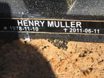 MULLER Henry 1979-2011