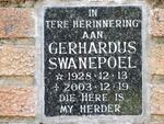 SWANEPOEL Gerhardus 1928-2003