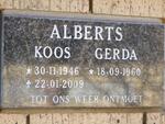 ALBERTS Koos 1946-2009 & Gerda 1960-