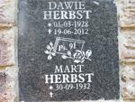 HERBST Dawie 1928-2012 & Mart 1932-