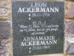 ACKERMANN Leon 1958- & Annamarie 1963-