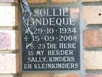 LINDEQUE Sollie 1934-2008
