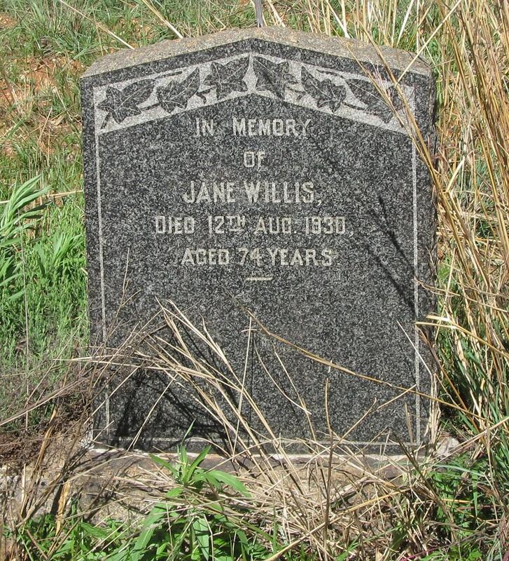 WILLIS Jane -1930