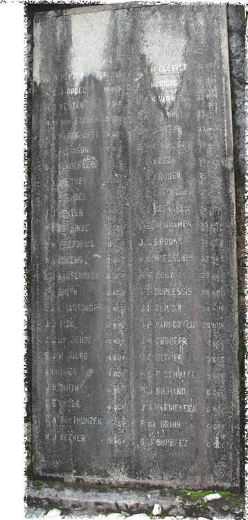 3. Soldiers listed