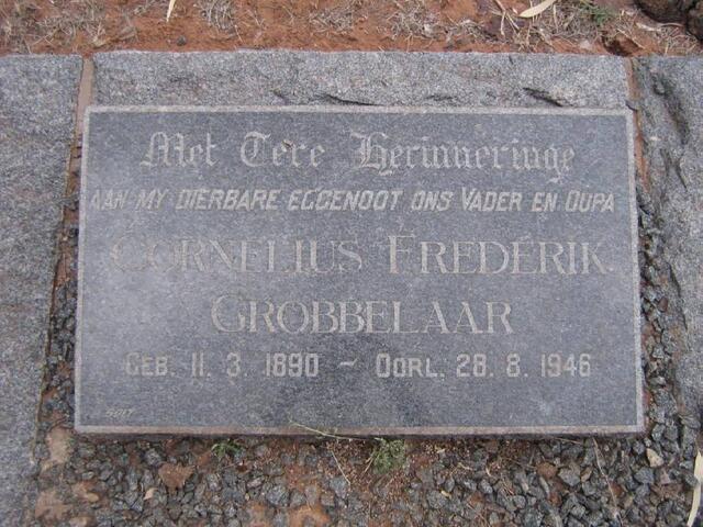 GROBBELAAR Cornelius Frederik 1890-1946