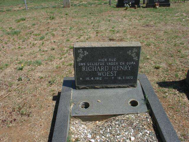 WOEST Richard Henry 1912-1973