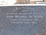 KOCK John Michael, de 1911-1965