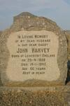 HARVEY John 1888-1945