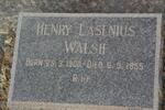 WALSH Henry Lasenius 1900-1955