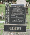 BEES Benjamin Frederick 1864-1943 & Isobel WATSON 1866-1935