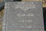VERMEULEN Gilliam Johan 1922-1963