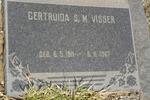 VISSER Gertruida S.M. 1911-1967