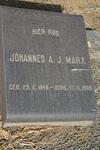 MARX Johannes A.J. 1948-1969