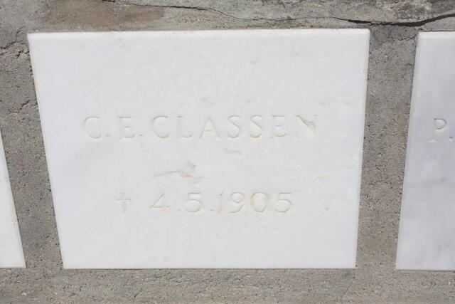 CLASSEN C.E. -1905