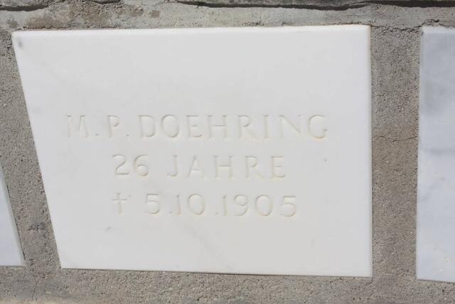 DOEHRING M.P. -1905