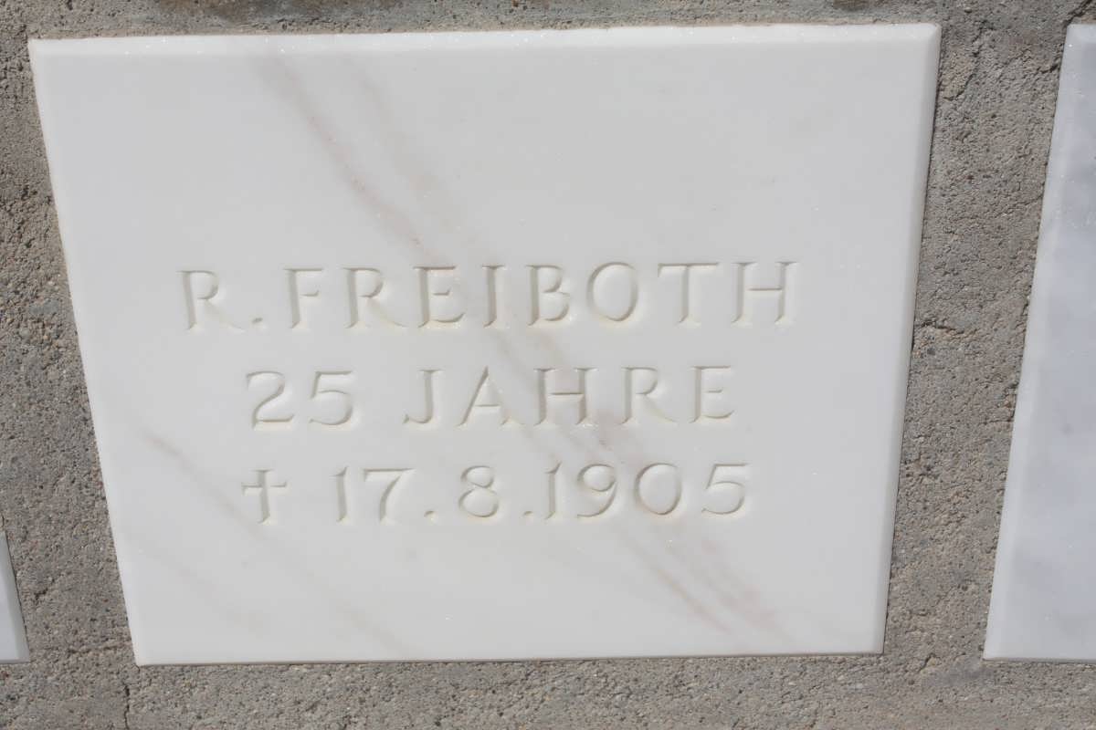 FREIBOTH R. -1905