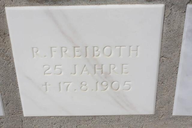FREIBOTH R. -1905