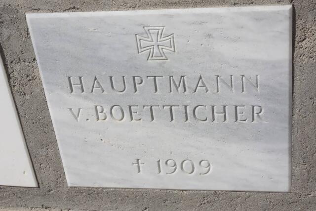 BOETTICHER,  von -1909
