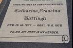 HATTINGH Catharina Francina 1877-1975