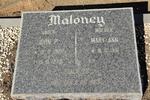 MALONEY John P. 1910-1979 & Mary Ann 1916-