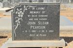 PEARSON John Sloan 1901-1980