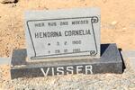 VISSER Hendrina Cornelia 1900-1981