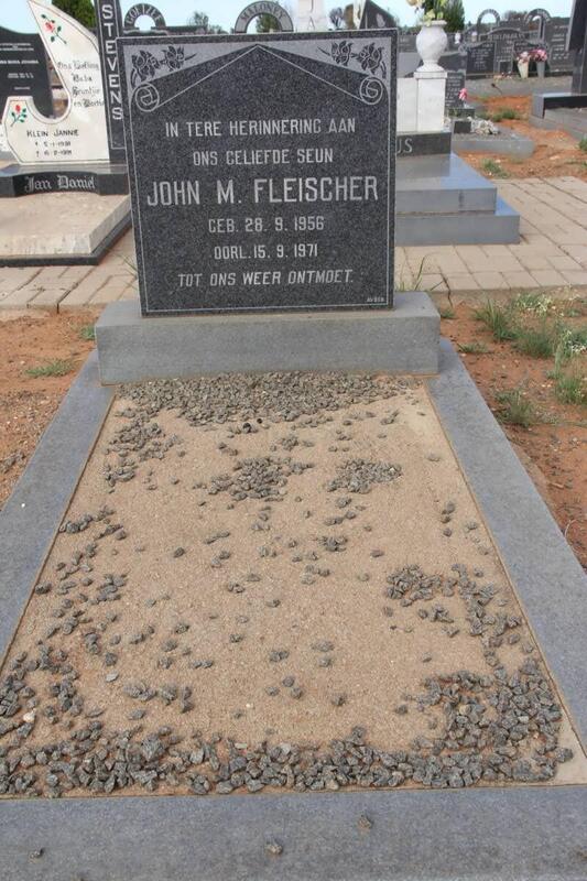 FLEISCHER John M. 1956-1971