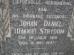 STRYDOM Johan Daniel 1916-1957